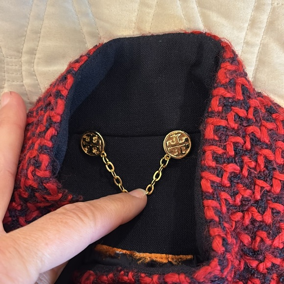 Gorgeous ! Tory Burch red jacket - Picture 4 of 13